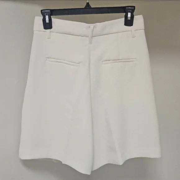 ARITZIA WILFRED EFFORTLESS SHORTS MID THIGH CREPETTE 6 - Picture 4 of 7